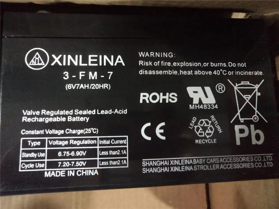 Replacement Battery For Ride on Kids Cars 6V 7AH Battery 3-FM-7 - Kidscars.co.nz