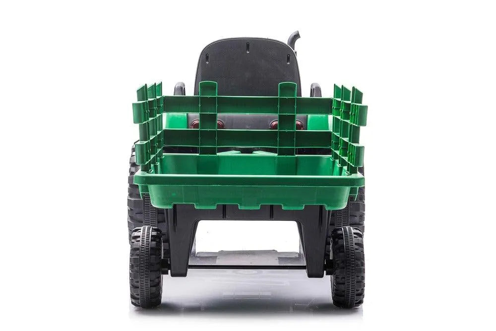 Kids Ride on Tractor with Trailer 24V - Kidscars.co.nz