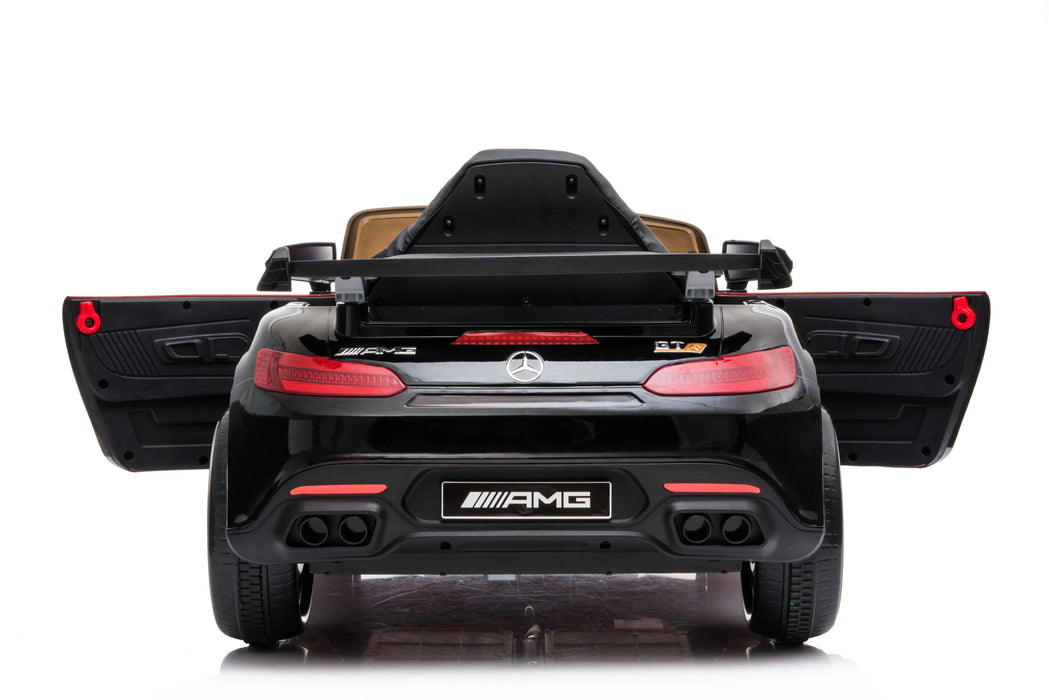 12V Mercedes Benz GTR Ride-on Car for Kids in Black