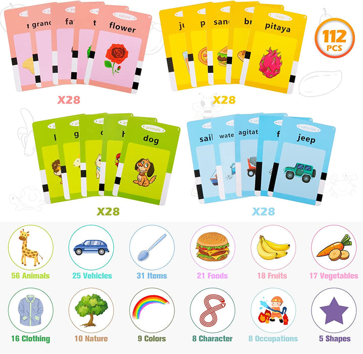 112 cards for Pocket Speech in pink