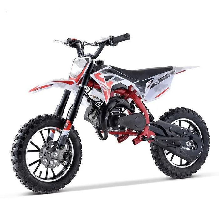 49cc kids dirt bike front left side