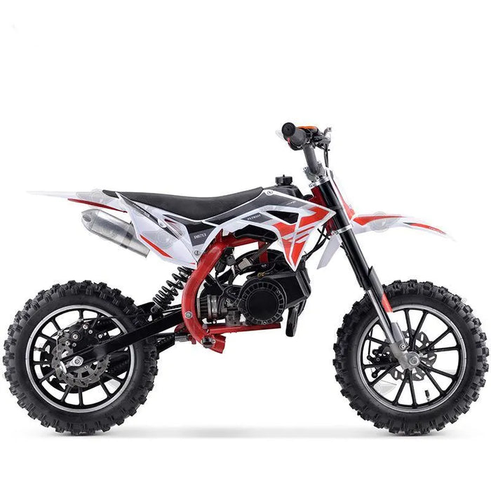 49cc kids dirt bike front view