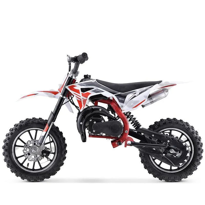 49cc kids dirt bike rear view