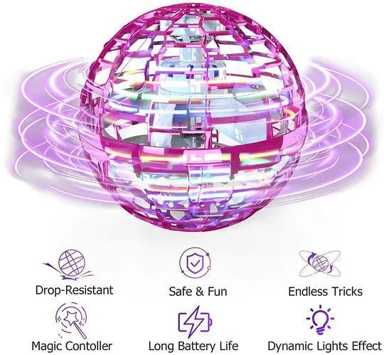 Flynova Pro Flying Ball in Pink Color Features