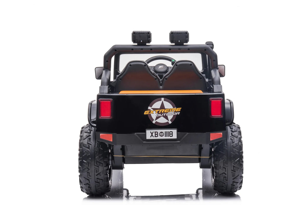 Kids Cars Jeep BackSide View