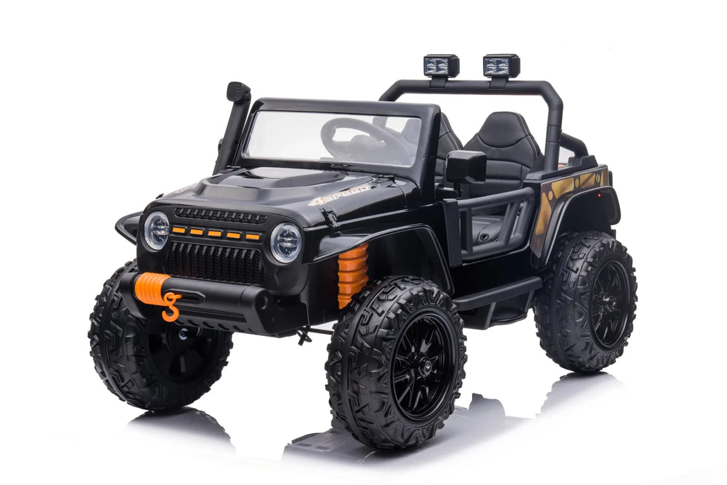 Kids Cars Jeep Front View Left Side First