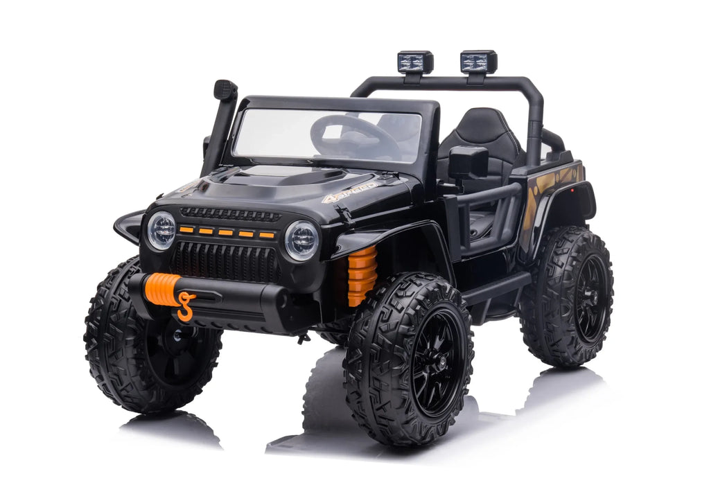 Kids Cars Jeep Front View Left Side