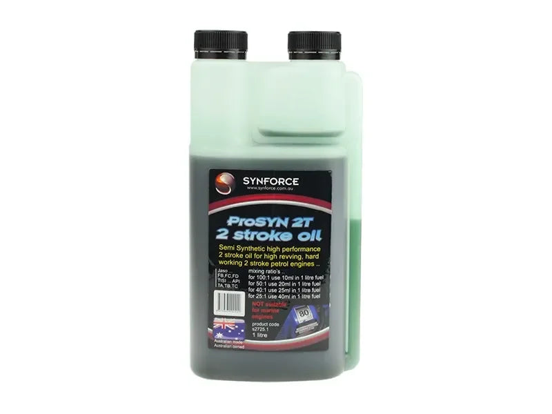 PROSYN 2T SEMI SYNTHETIC 2 STROKE ENGINE OIL 1L for 49CC Kids Quad Bike