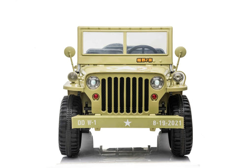 3 Seater Kids Willys Jeep in yellows