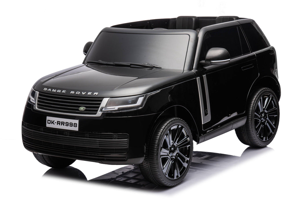 24V Range Rover Ride on Kids Cars 2024 in Black - Kidscars.co.nz