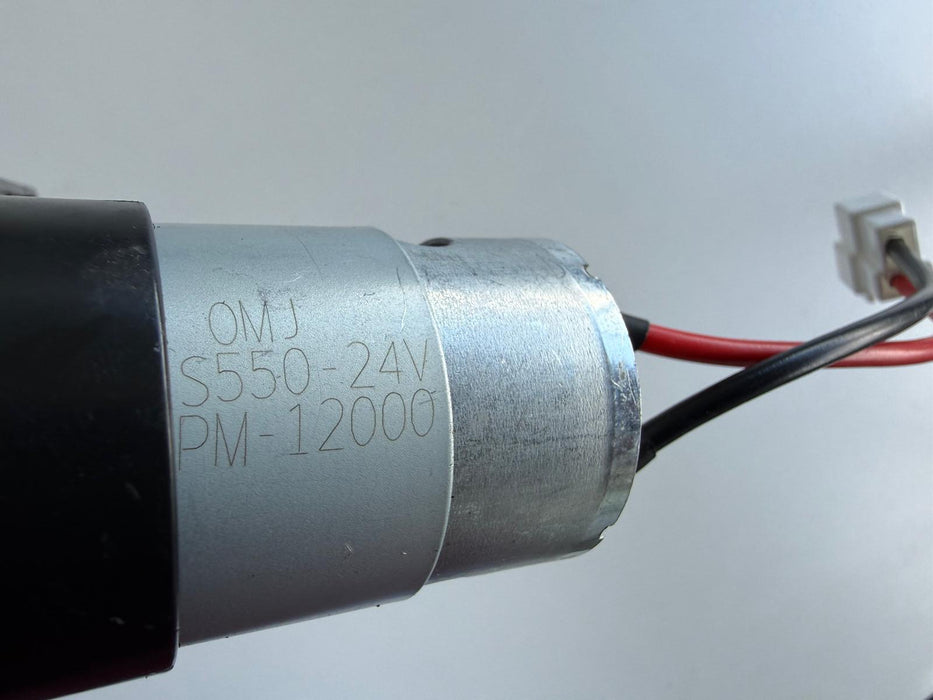 OMJ RS550 24V 12000 RPM Replacement Gear Box Electric Motor for Kids Ride-On Car