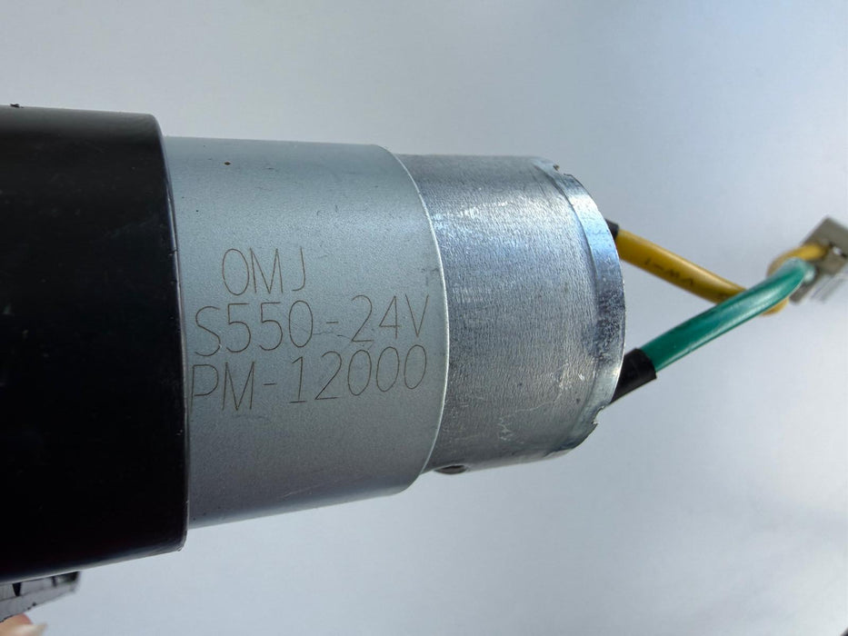 OMJ RS550 24V 12000 RPM Replacement Gear Box Electric Motor for Kids Ride-On Car