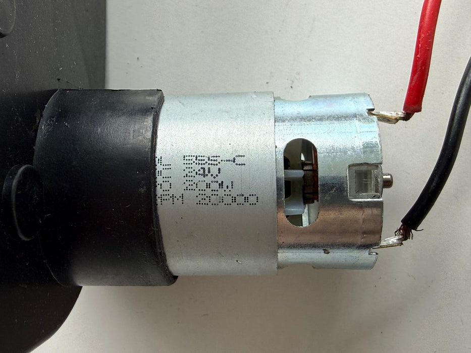 DL 555C 24V 20000 RPM (RIGHT) Replacement Gear Box Electric Motor for Kids Ride-On Car