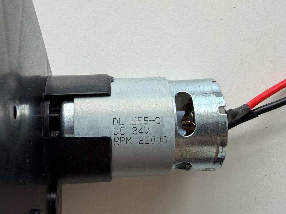 DL 555C 24V 22000 RPM (RIGHT) Replacement Gear Box Electric Motor for Kids Ride-On Car