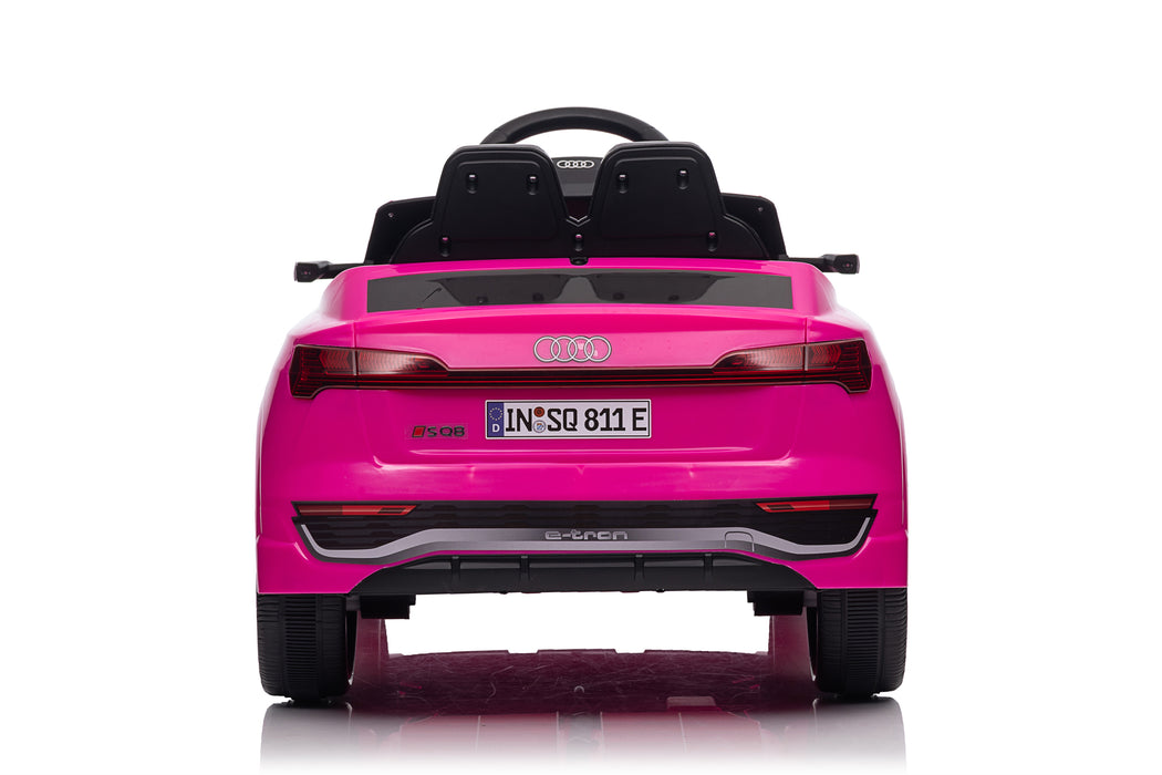 Kids Ride On 12V Audi SQ8 - Pink