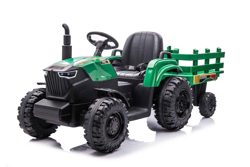 Kids Ride on Tractor with Trailer 24V