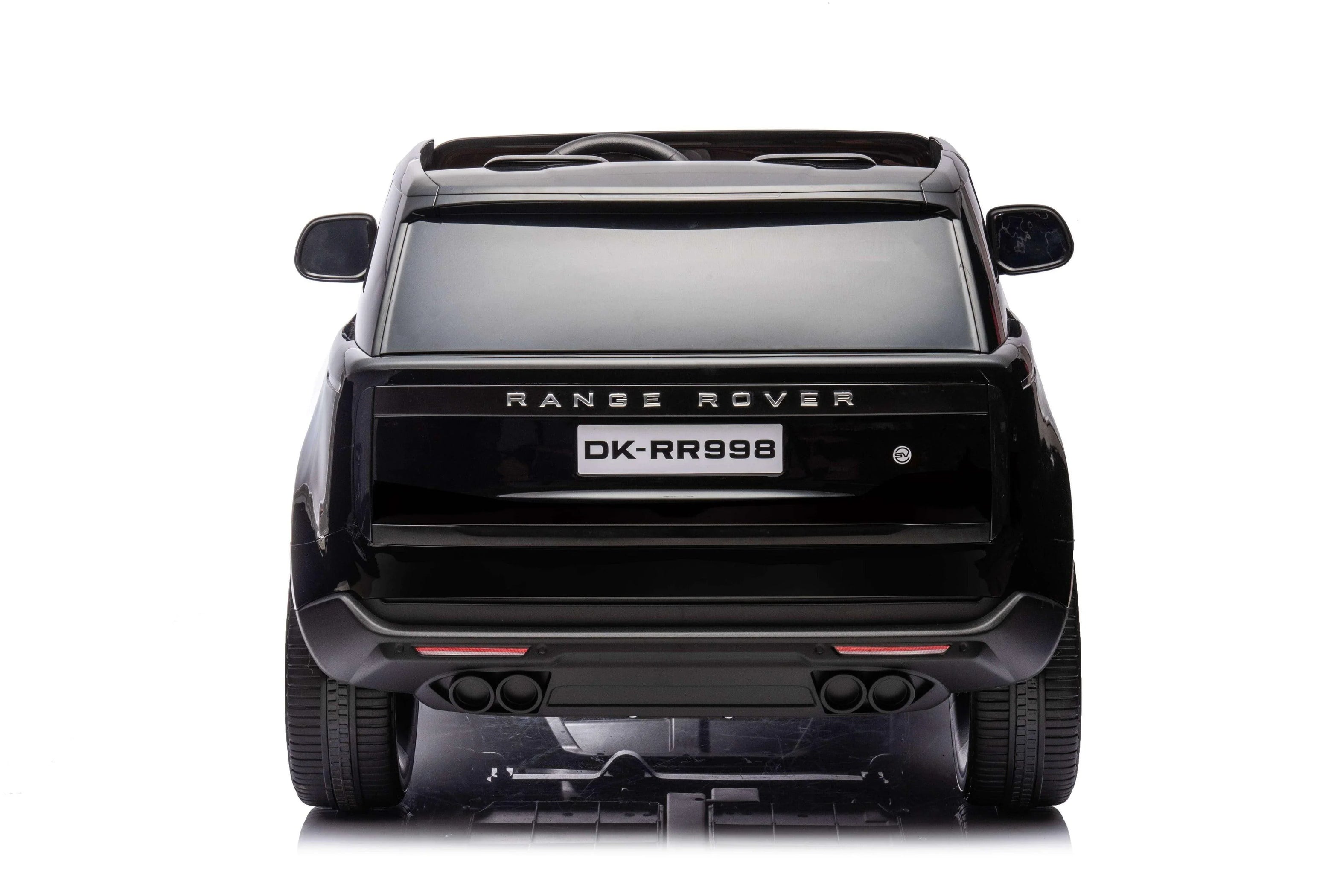 Rideable Rover 24V Range Rover Ride on Kids Cars 2025 in Black — Kidscars.co.nz
