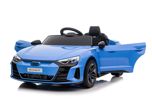 12V Audi RS e-Tron GT Ride-on Car for Kids in blue