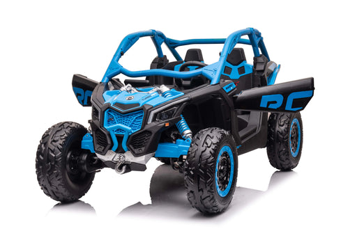 48V Licensed Can Am Maverick Kids ride on car in blue