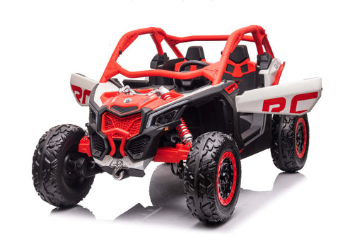 48V Licensed Can Am Maverick Kids ride on car in red