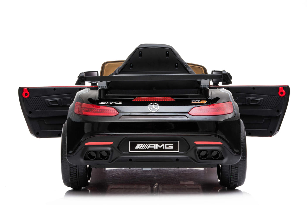 12V Mercedes Benz GTR Ride-on Car for Kids in Black