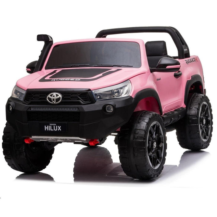 48V Licensed Toyota Hilux Ute Kids ride on car in pink