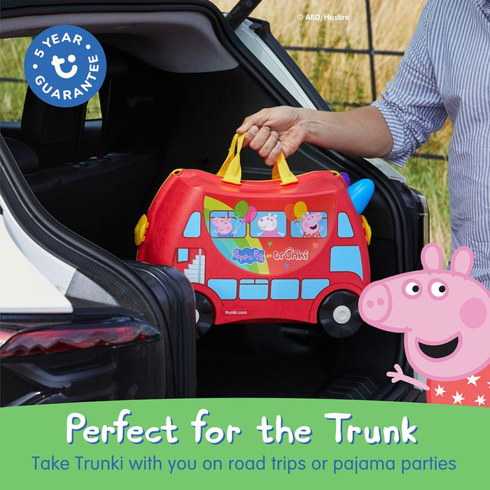 Trunki Peppas Party Bus Kids Suitcase