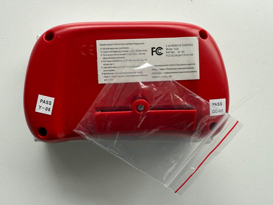 TX20 - 2.4G Remote Control Replacement for Ride on Cars
