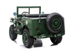 First 3 seater Kids Willys Jeep in Green - Kidscars.co.nz