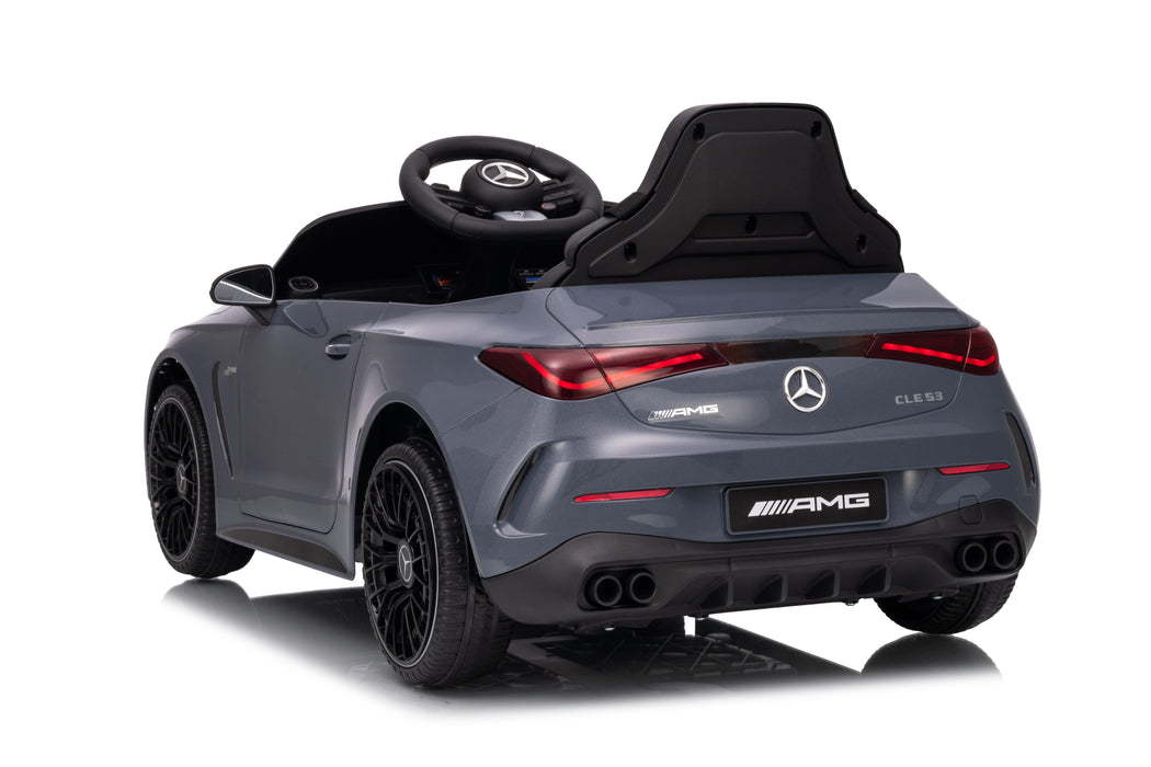 12V Mercedes Benz CLE53 Ride On Car - Grey