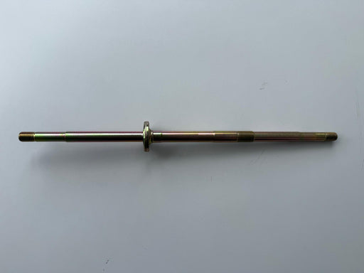 Gold-colored metal rod