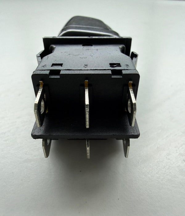 Black toggle switch