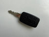 Car key with black key fob
