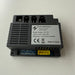 Black electronic module with text and symbols 