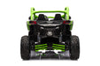 Green and black off-road vehicle for kids