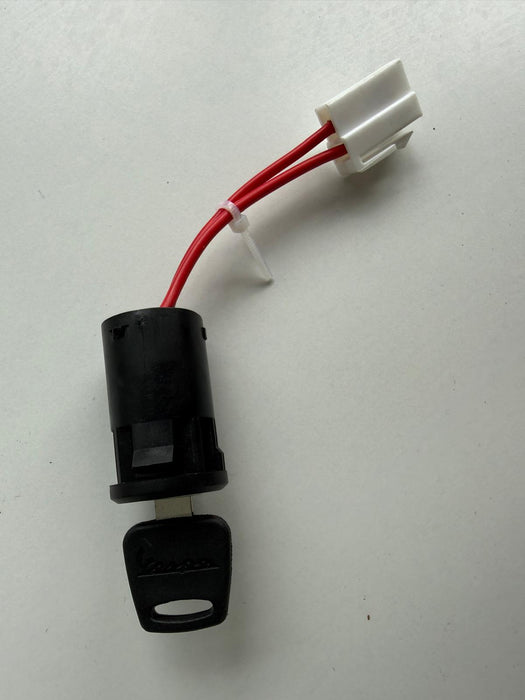 Replacement Ignition Lock Set with Key for Kids Ride-On Vespa Scooter.