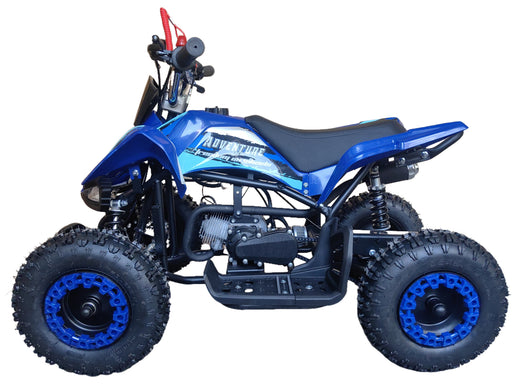 Kids quad bike in blue - 49cc