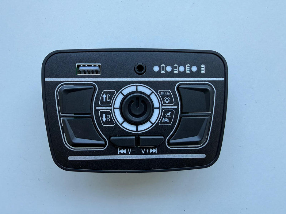 Replacement Media Player Console for Kids Ride-on 12V 2 Seater Jeep WN1166