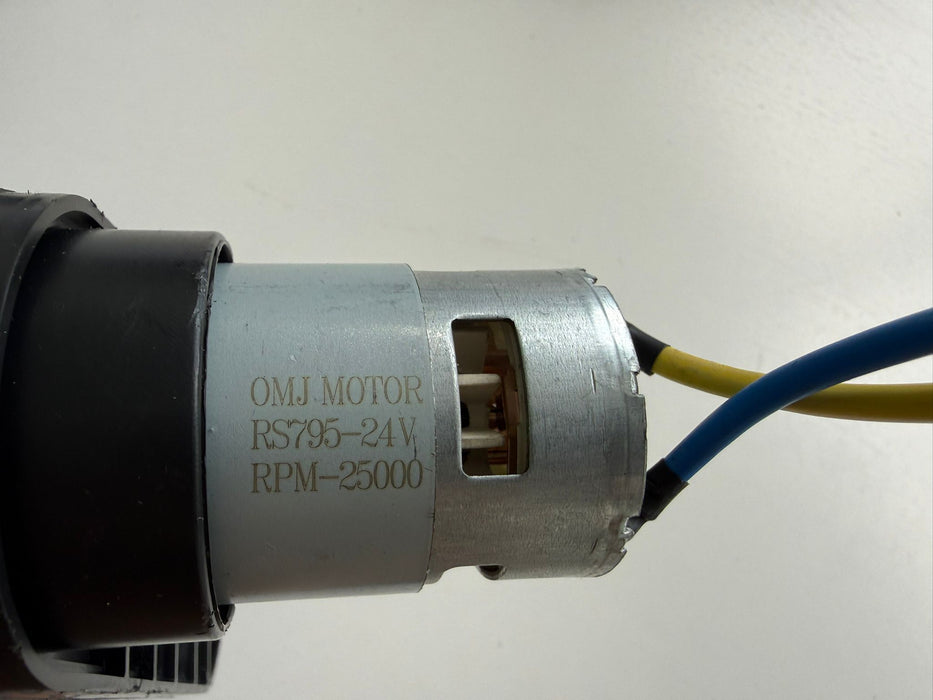 OMJ RS795 24V 25000 RPM (REAR LEFT) Replacement Gear Box Electric Motor for Kids Ride-On Car