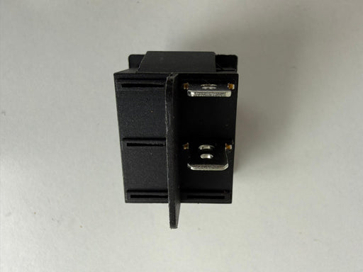 Black rectangular electronic component