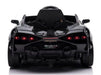 12V Licensed Lamborghini SIAN Ride on Car for Kids in Black Color back side view