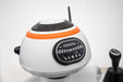 6V Ride on Bumper car for kids spaceship star wars in white design with music system