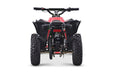 Kids Quad Bike in Red Color Electric Backside View