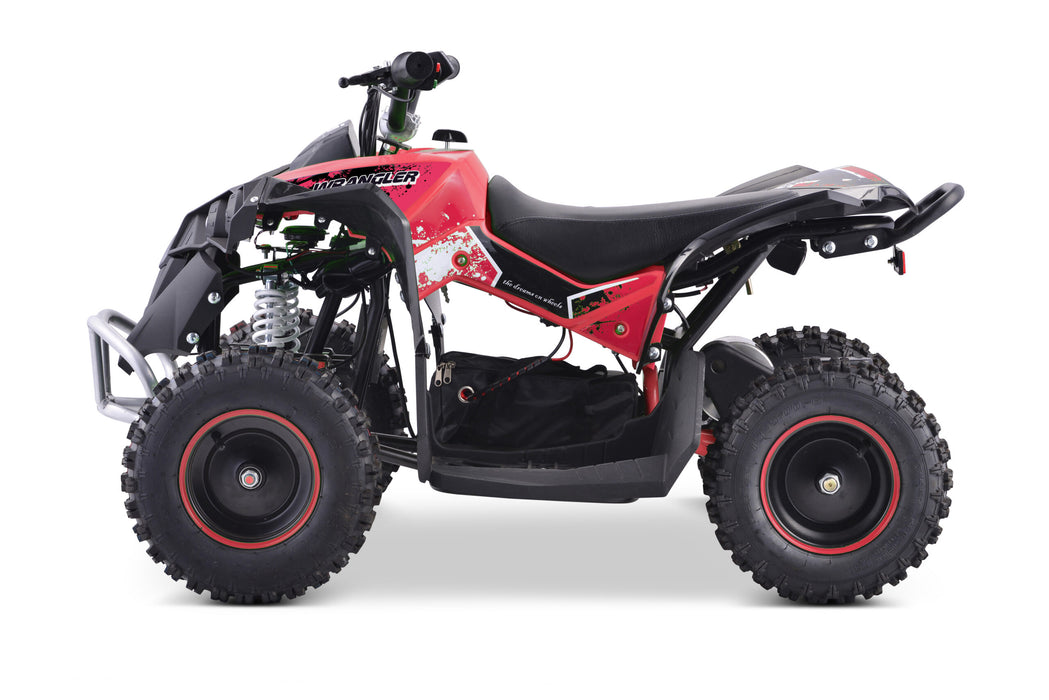 Kids Quad Bike in Red Color Electric Right View
