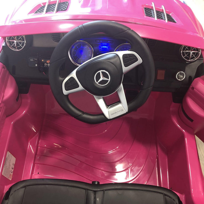 Mercedes Benz SL65 AMG - Pink_ Steering