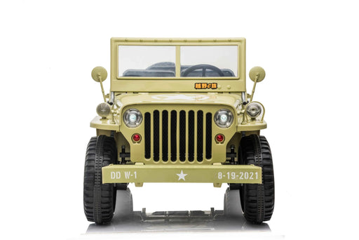 3 Seater Kids Willys Jeep in yellows