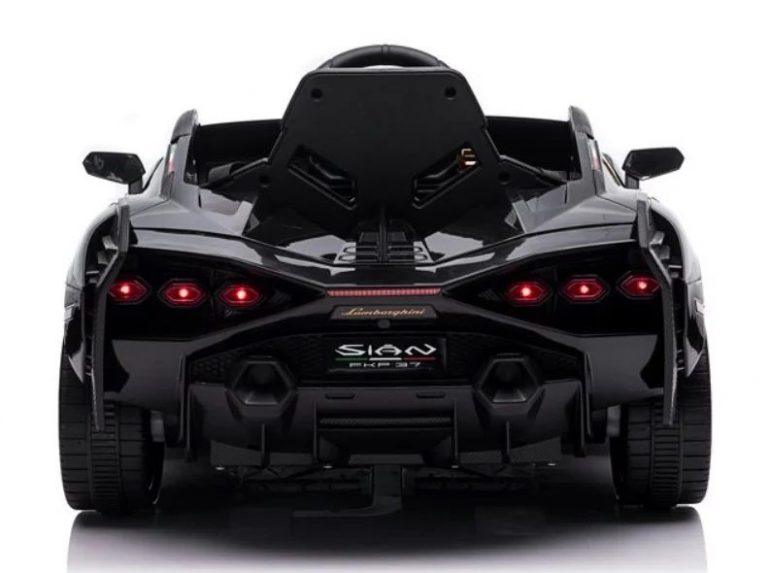 12V Licensed Lamborghini SIAN Ride-on Car for Kids in black