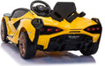 12V Licensed Lamborghini SIAN Ride-on Car for Kids in yellow