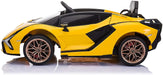 12V Licensed Lamborghini SIAN Ride-on Car for Kids in pink