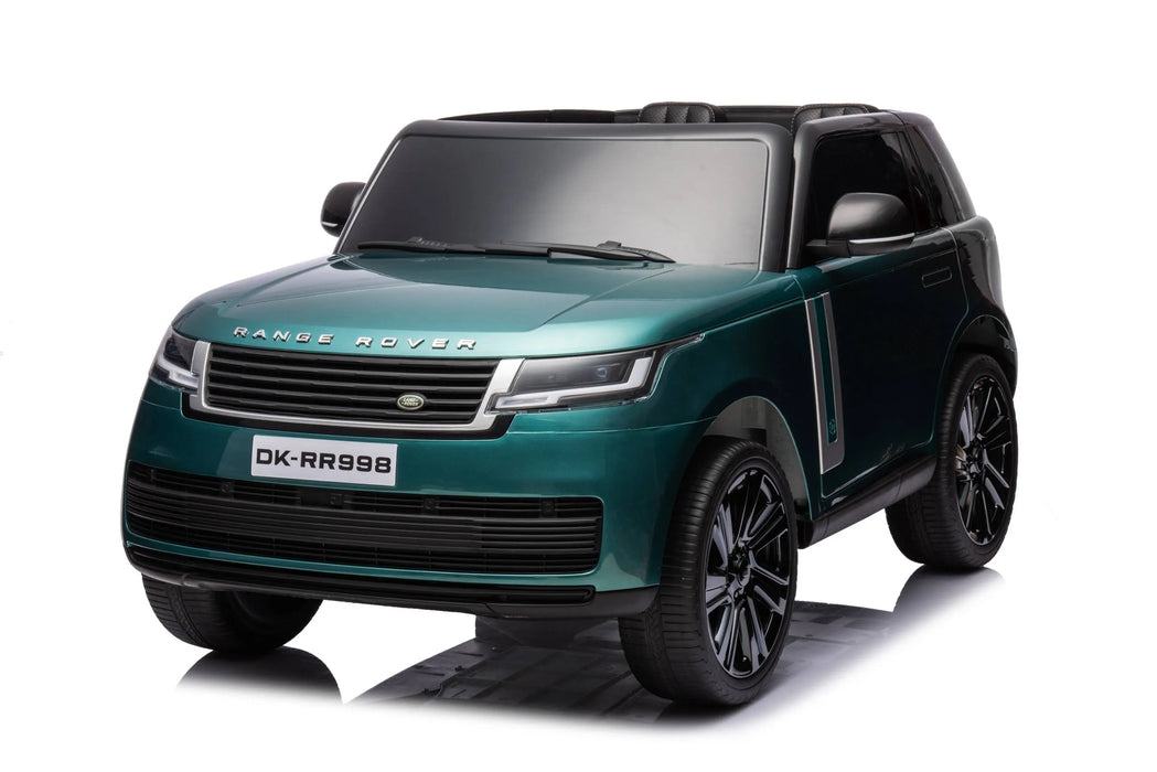 24V Range Rover Ride-On Kids cars in lake green color